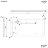 ジェットイノウエ(JET INOUE) STDナンバープレート枠 大型/中型