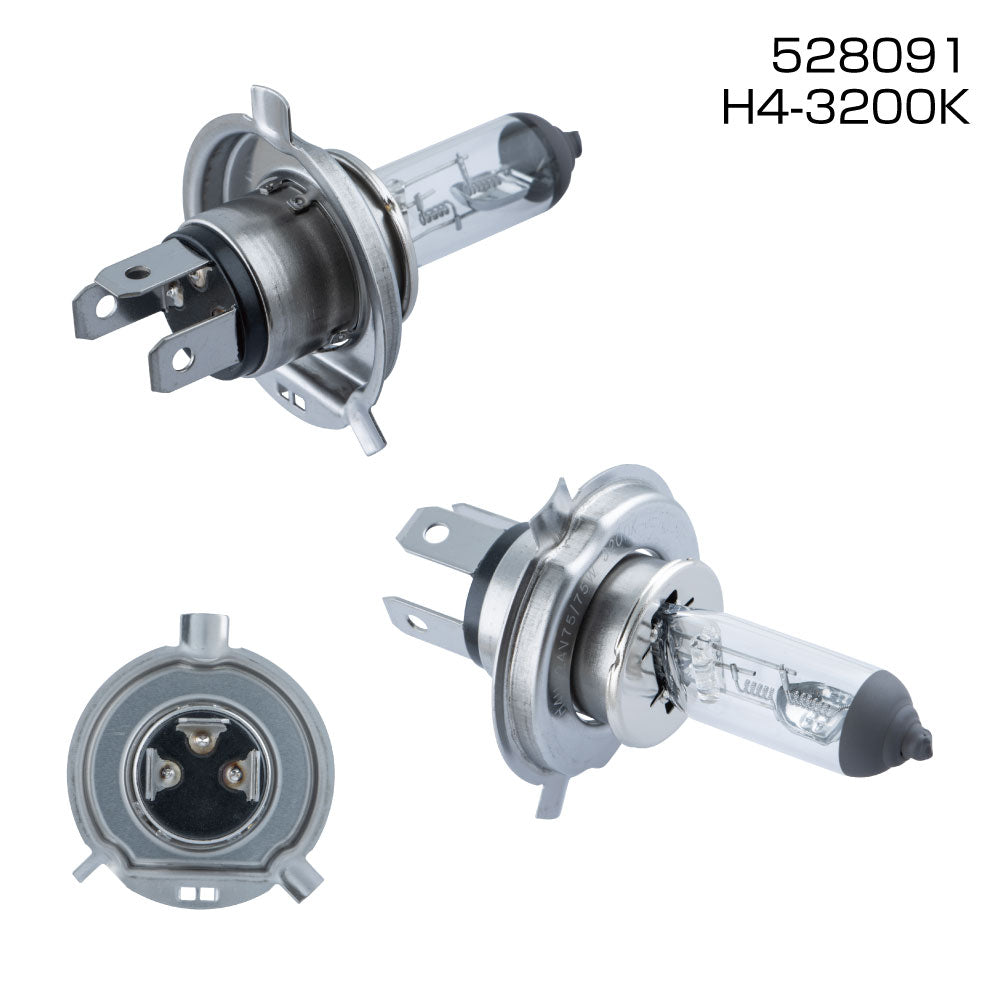 24V専用 ハロゲンバルブ H4 3000K クリア HA-001 528091 ジェット