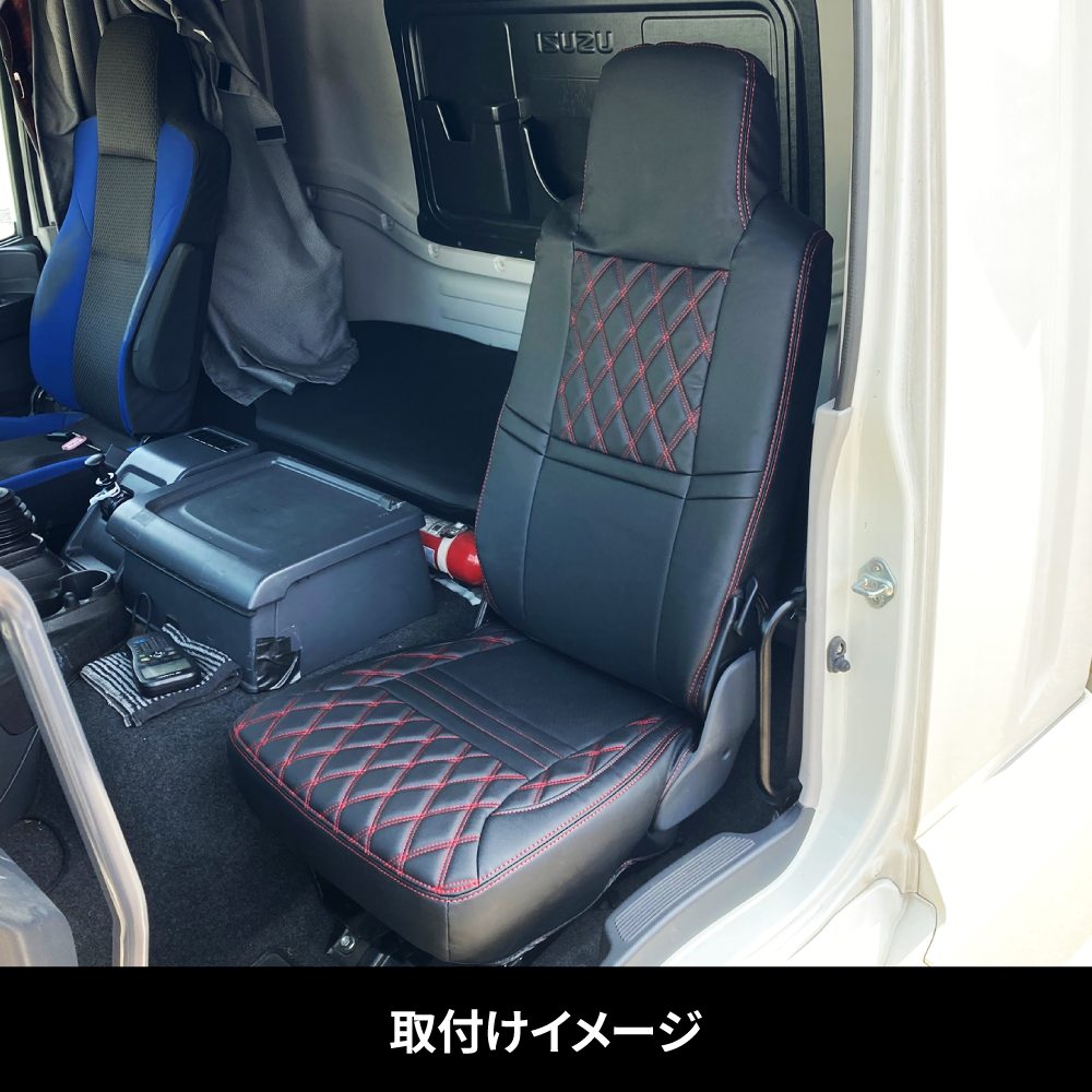 ジェットイノウエ(JET INOUE) シートカバーCOMBI　助手席シート用　いすゞファイブスターギガ用