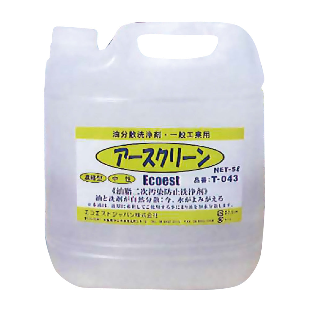 アースクリーン 油分散洗浄剤 5L T-043-5L – トララボ