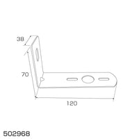 ジェットイノウエ(JET INOUE)　バスマーカーランプ取付ステー L型