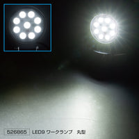 ジェットイノウエ(JET INOUE)　LED9ハイパワーLEDワークランプ 27W