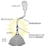 ジェットイノウエ(JET INOUE)　エクステンションレバー用ロックナット