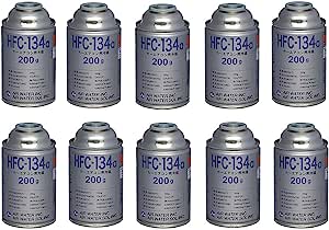 エア・ウォーター HFC-134a カーエアコン用冷媒 200ｇ 10缶セット