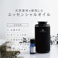 24K Magic 24K マジック LUXURY SCENT アロマディフューザー + アロマオイルSET ラグジュアリーセント 充電式 コードレス 水なし ネブライザー式 USB タイプC