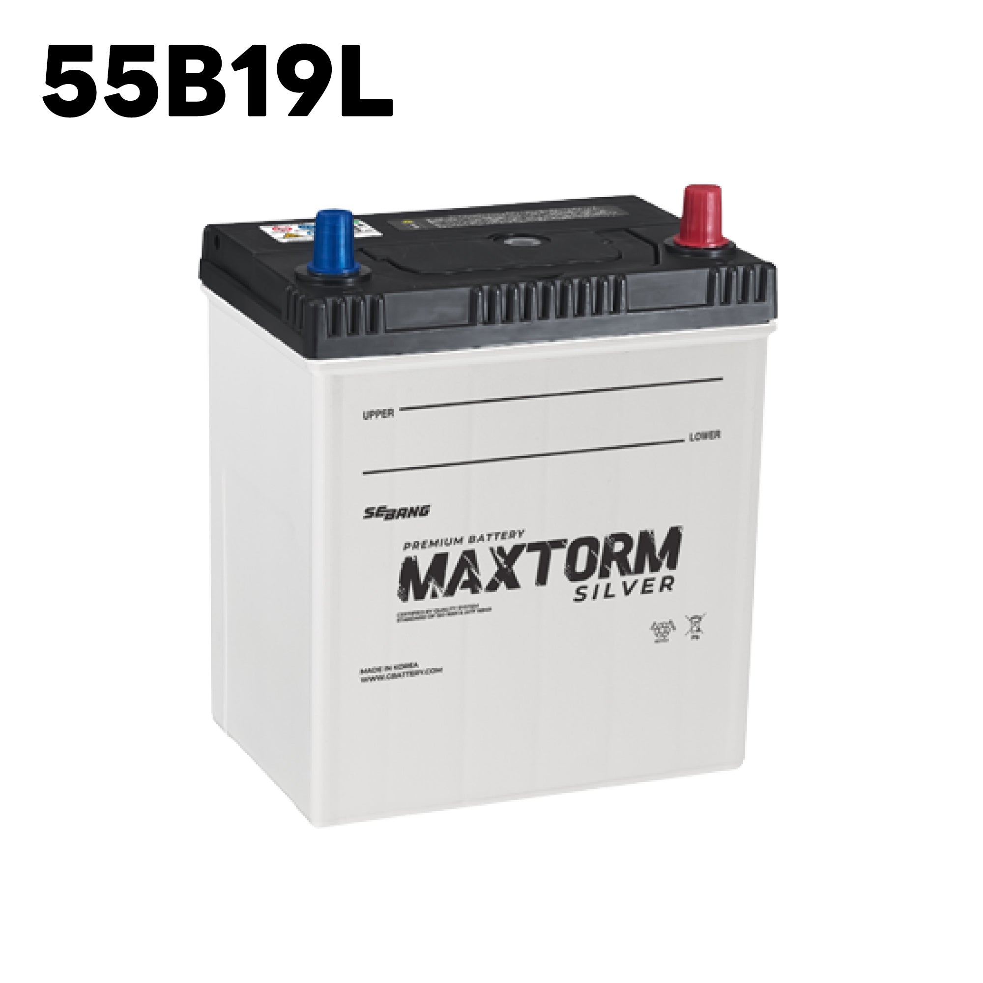 MAXTORM SILVER バッテリー 充電制御車用・通常車用 SEBANG