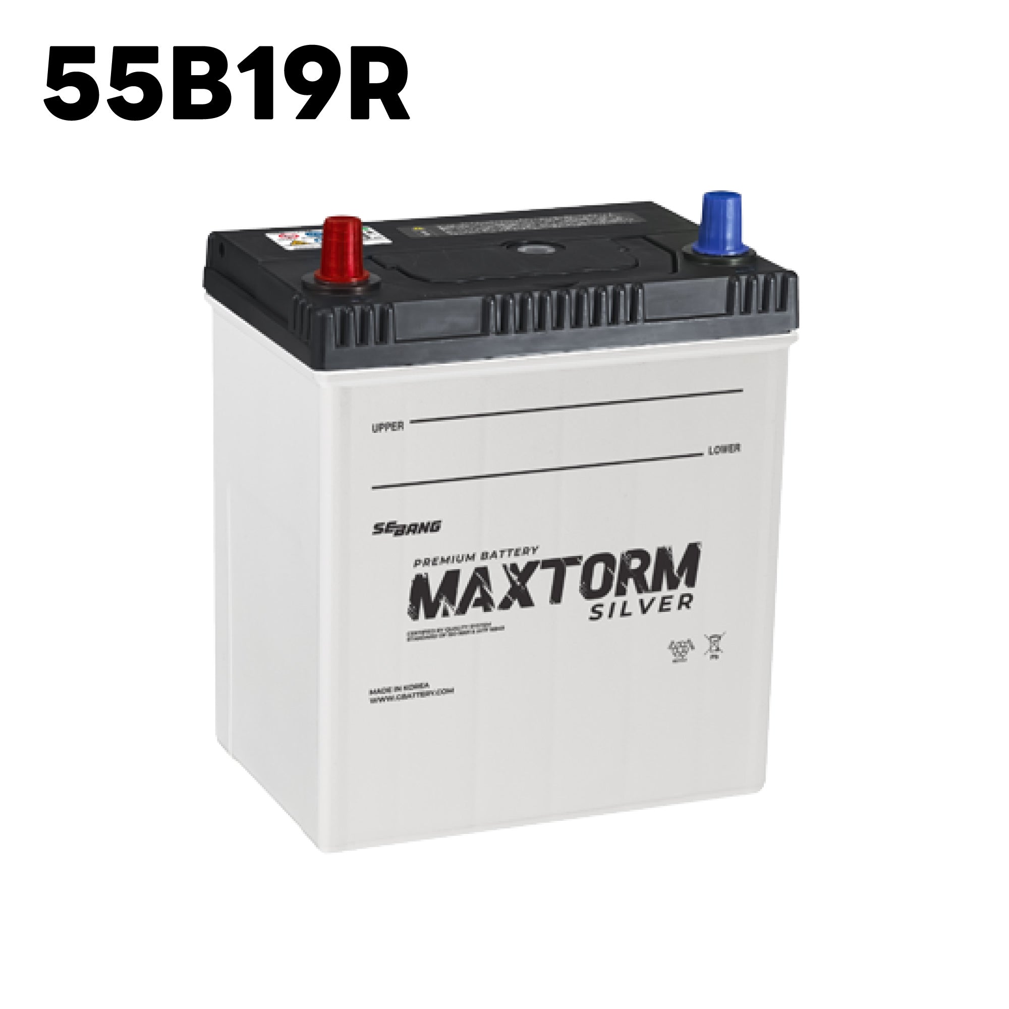 MAXTORM SILVER バッテリー 充電制御車用・通常車用 SEBANG