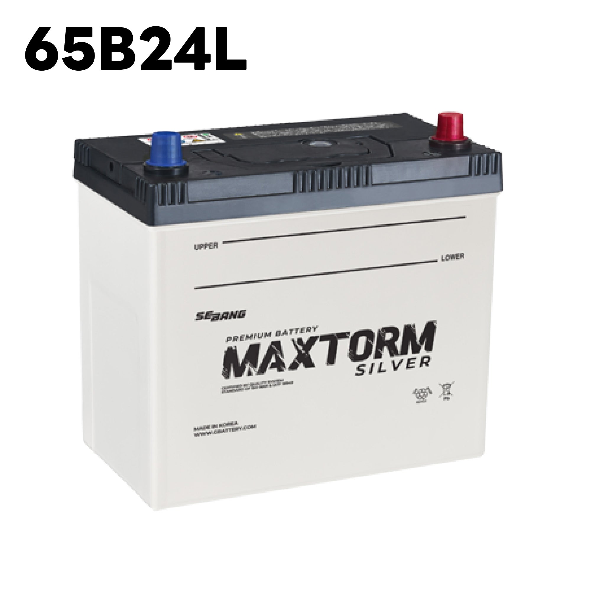 MAXTORM SILVER バッテリー 充電制御車用・通常車用 SEBANG