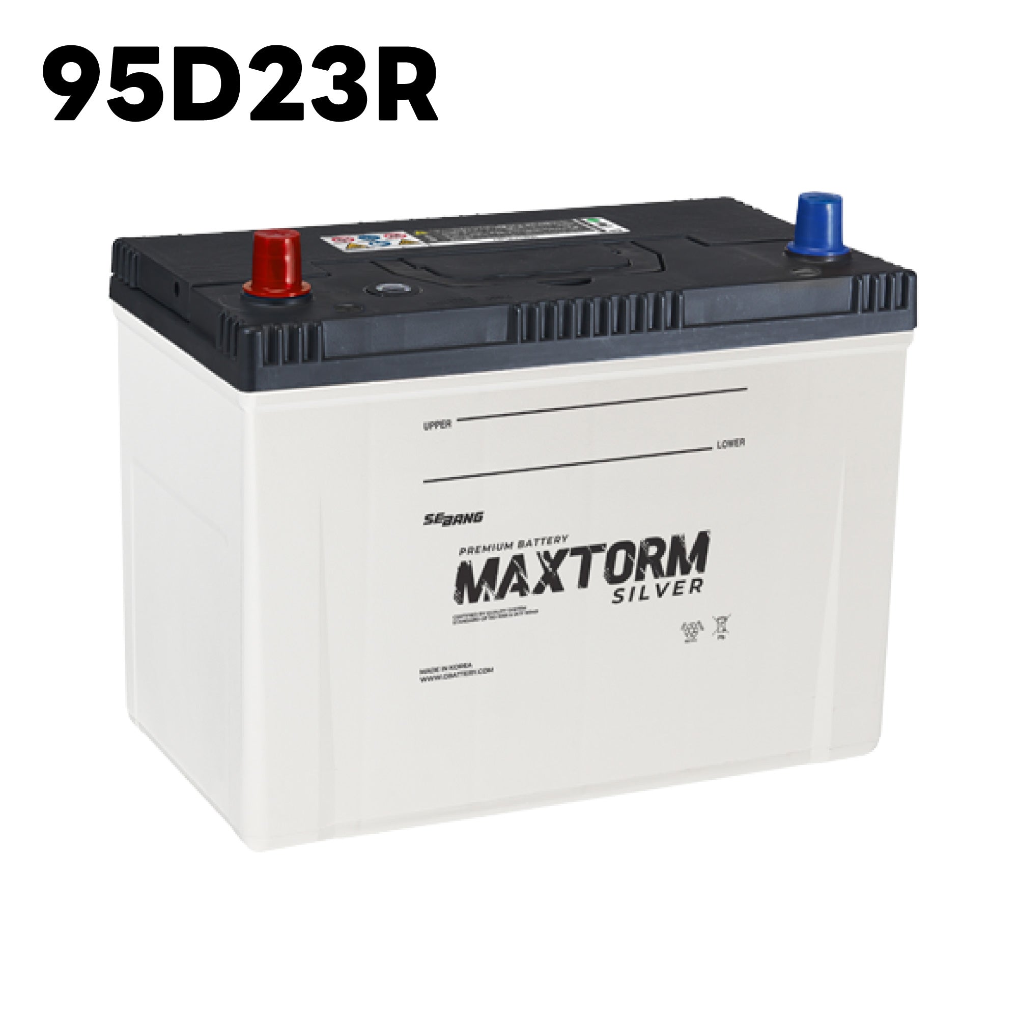 MAXTORM SILVER バッテリー 充電制御車用・通常車用 SEBANG