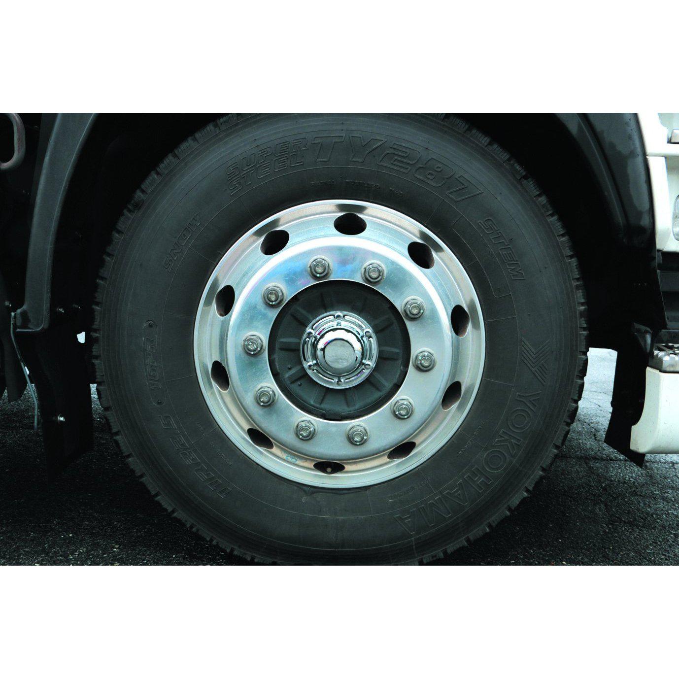 ジェットイノウエ(JET INOUE)　フロントハブキャップ R/Lセット いすゞ用-500031-デイトラ