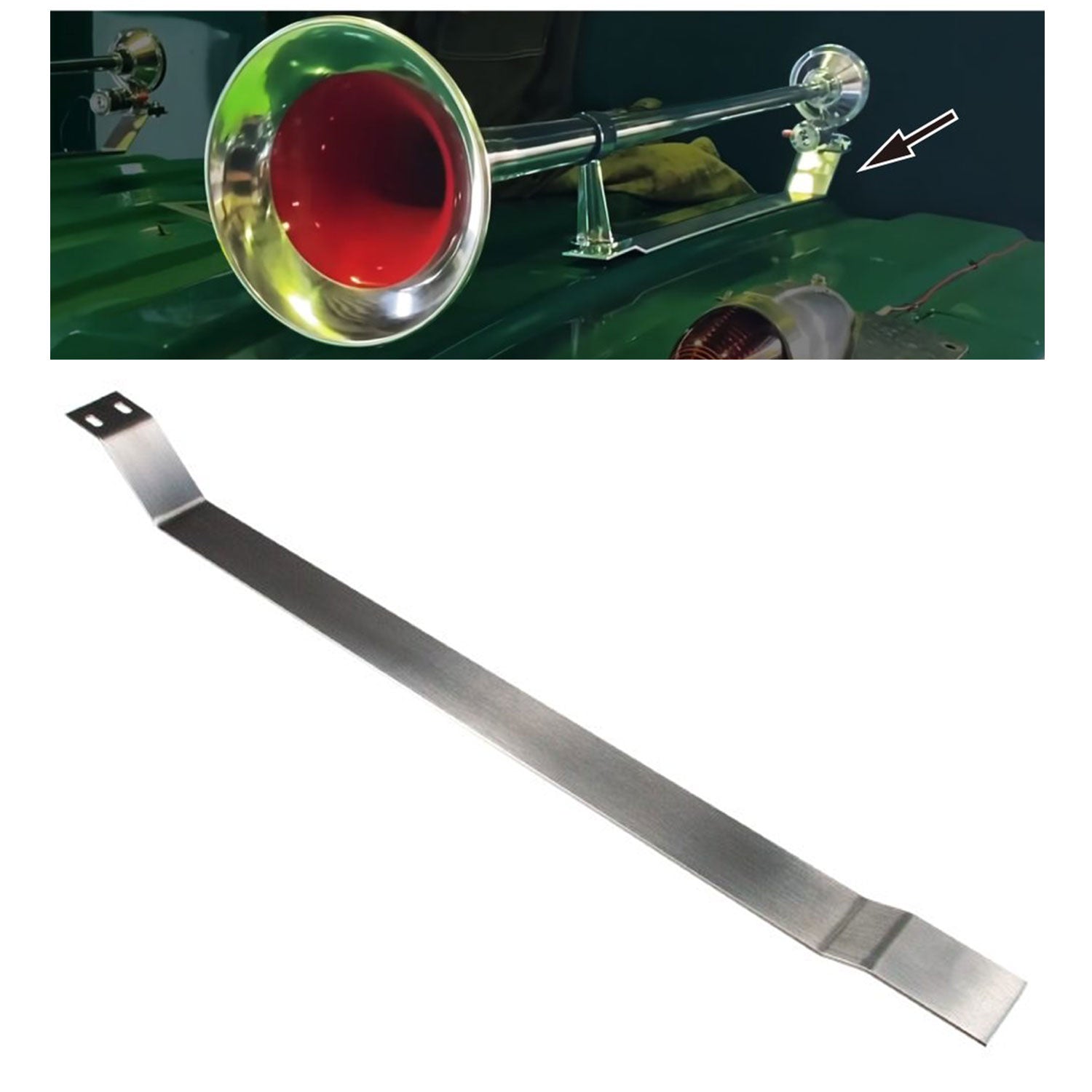 ジェットイノウエ(JET INOUE) ビッグホーン用 取付ブラケット 640/740/1000/1200ｍｍ