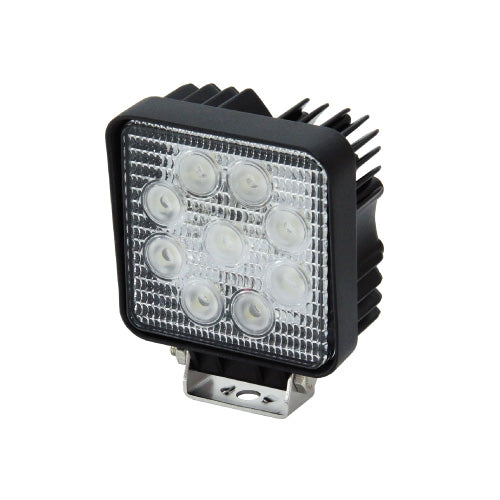 ジェットイノウエ(JET INOUE)　WL-03 LED9ハイパワーワークランプ 　角型27W-526804-デイトラ