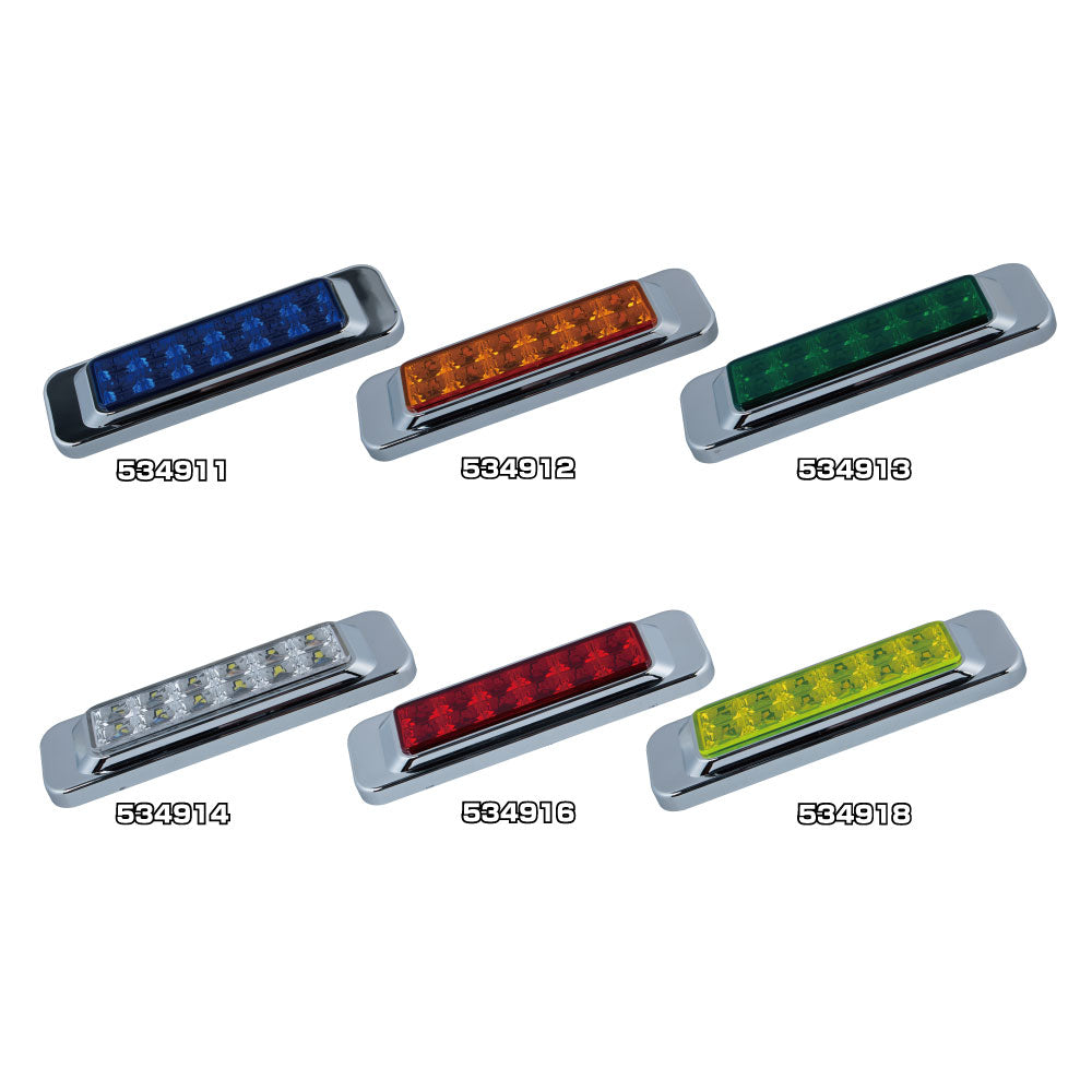 ジェットイノウエ(JET INOUE)　LED　サイドマーカー角型　24V車用-デイトラ