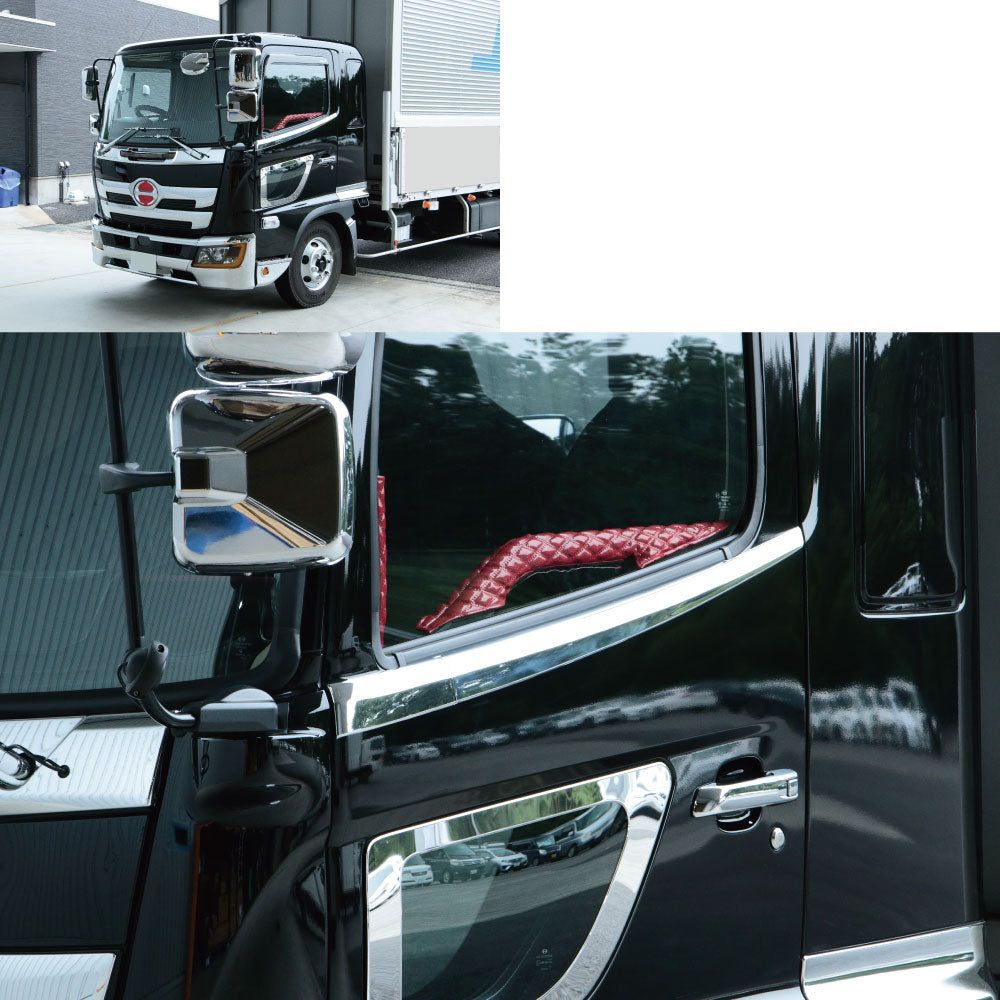 ジェットイノウエ(JET INOUE)　ドアアッパーモール　日野大型/４ｔ車-572486-デイトラ