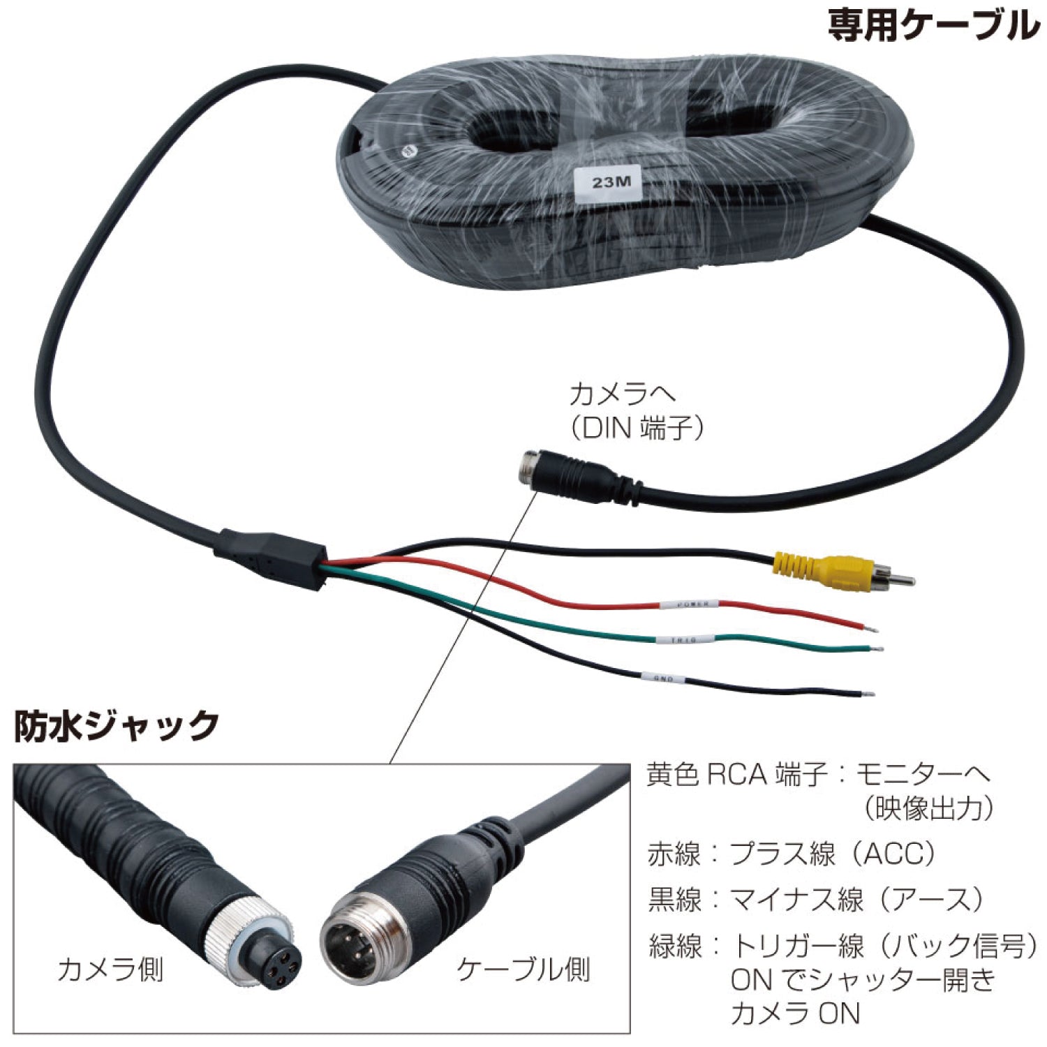 ジェットイノウエ(JET INOUE)　シャッター/ヒーター付バックカメラ-592928-デイトラ