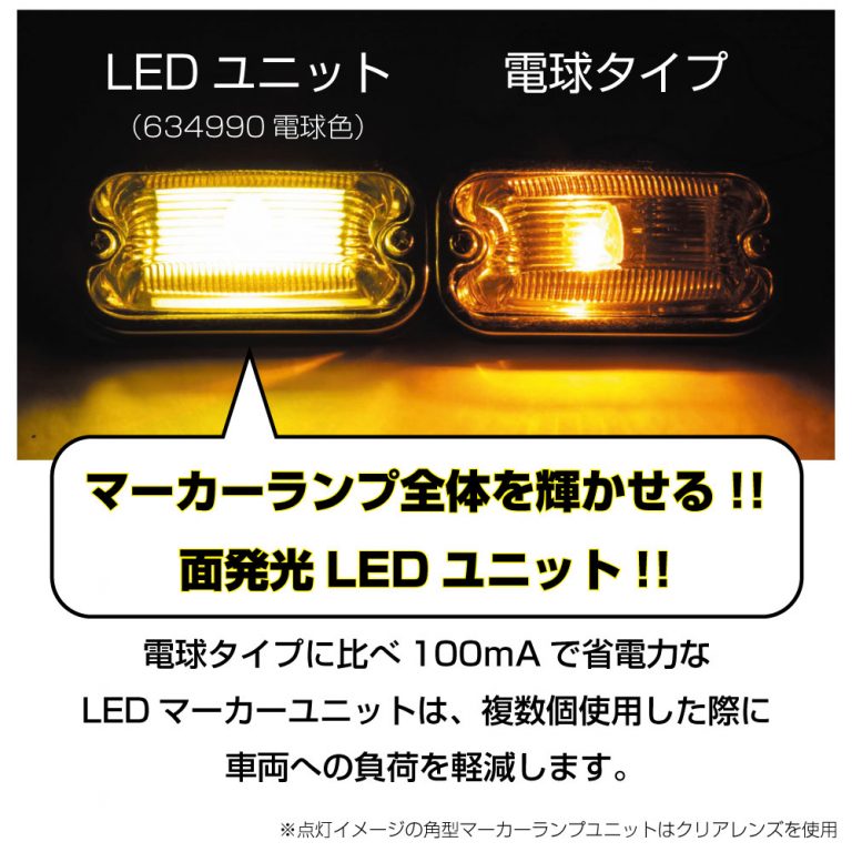 ジェットイノウエ(JET INOUE)　角型マーカー用LEDユニット