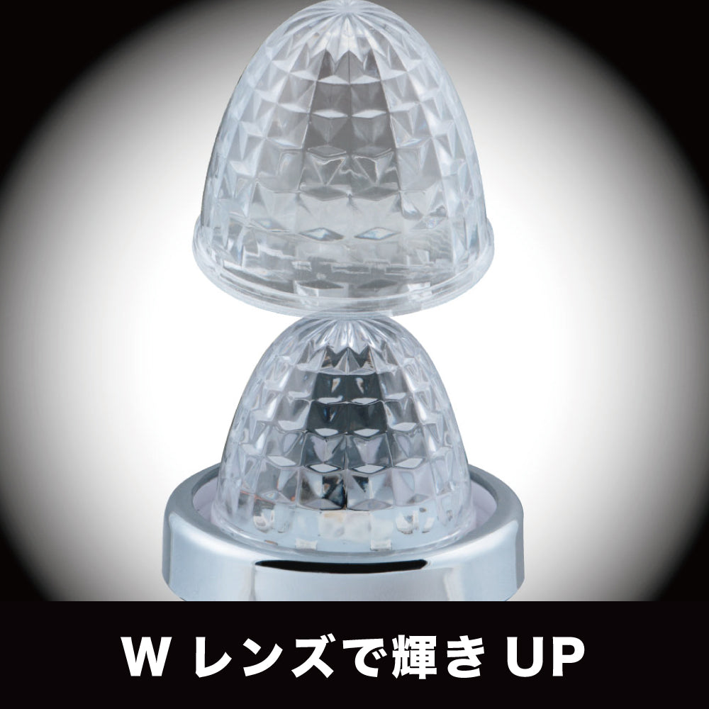 ジェットイノウエ(JET INOUE) LEDミニサイドマーカーランプ　零（ZERO）紫（ムラサキ）