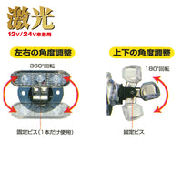 日本ボデーパーツ工業(JB) 激光 LEDダウンビーム 12/24V共用